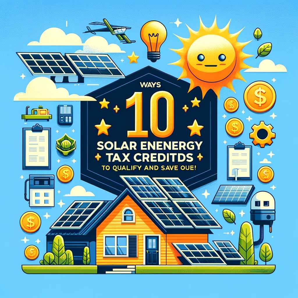 10 Ways To Maximize Solar Energy Tax Credits In The US: How To Qualify ...