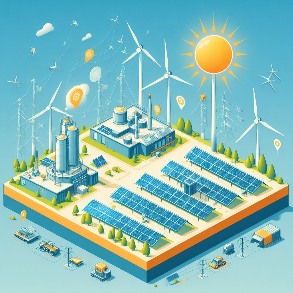 how solar farms work