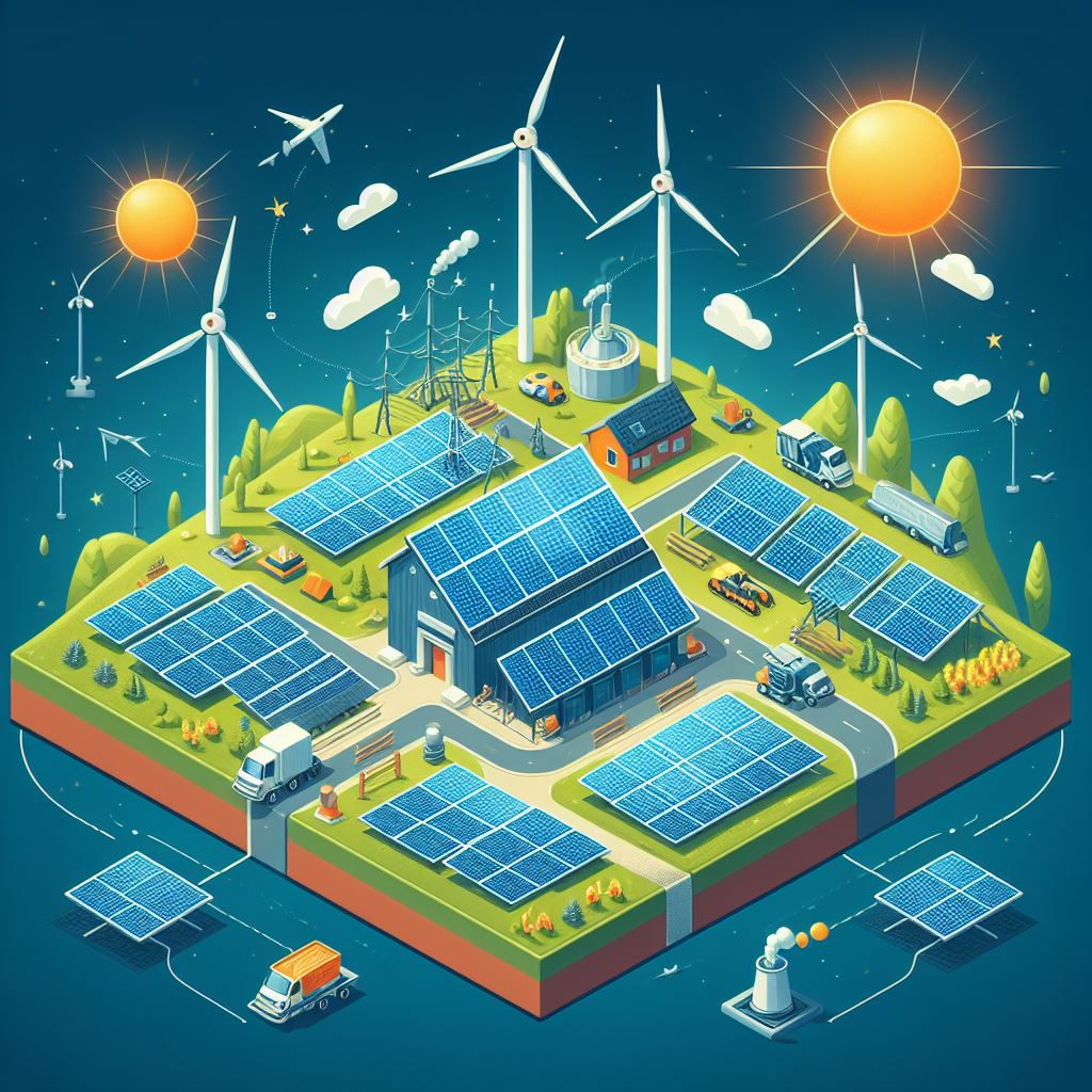 how solar farms work
